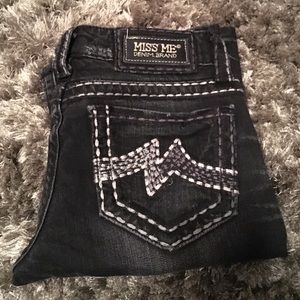 Black Miss Me Jeans