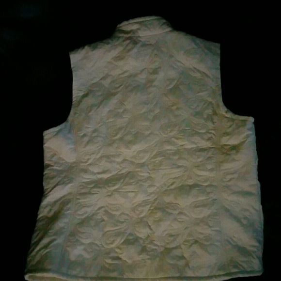 NWOT Ivory Vest - Picture 3 of 3
