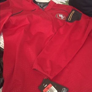 49ers Nike on field jacket