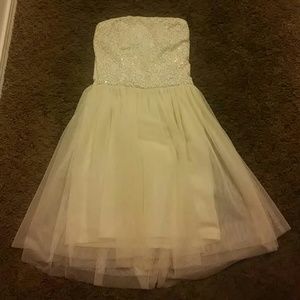 Strapless dress by selena gomez , prom/formal