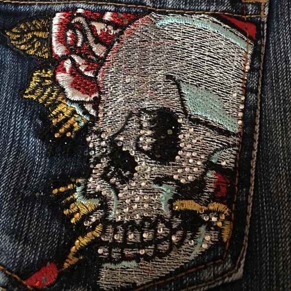 ☠Jean short skirt☠ - Picture 4 of 4