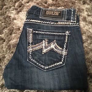 Skinny Dark Wash Miss Me Jeans