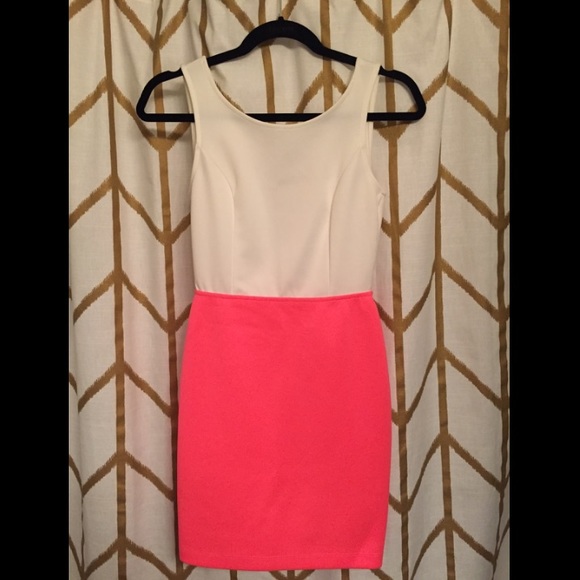 Deep V Boutique Dress with Bow
