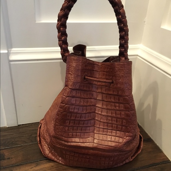 One of a kind Nancy Gonzalez hobo handbag - Picture 3 of 7