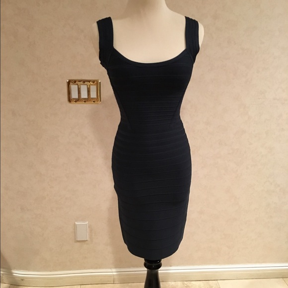 NWT PRiceDRop AUTHENTIC Iconic HerveLegerBLUE XS💥