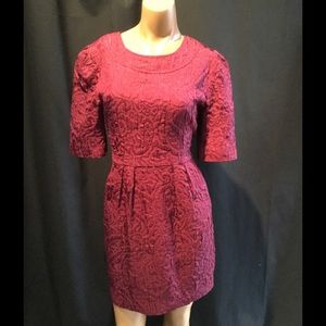 Darling eggplant dress
