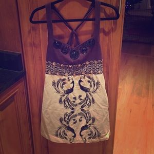Free People fitted dress