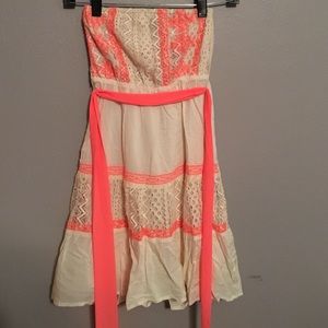 Strapless Summer Dress