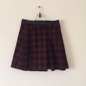 Plaid skirt