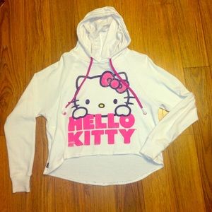 White Hello Kitty Hoodie