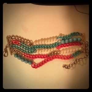 Beachy beaded bracelet