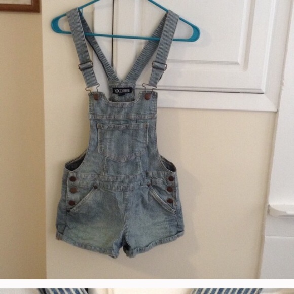 Forever 21 denim overalls
