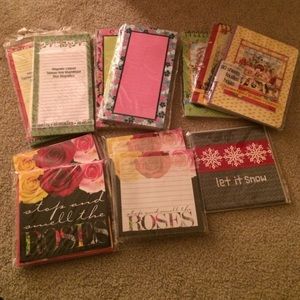 HUGE notes/cards/journals/notepad bundle!