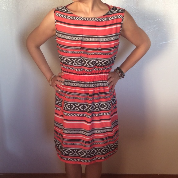 Feathers Dress with Pockets