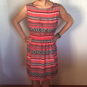 Feathers Dress with Pockets