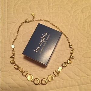 Gold Lia Sophia necklace