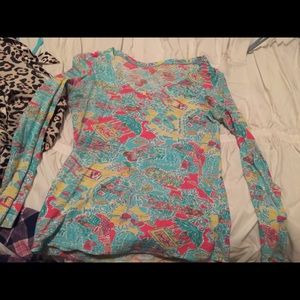 Lily Pulitzer in the beginning long sleeve shirt