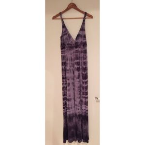 Purple tie-dye Gypsy 05 Maxi Dress