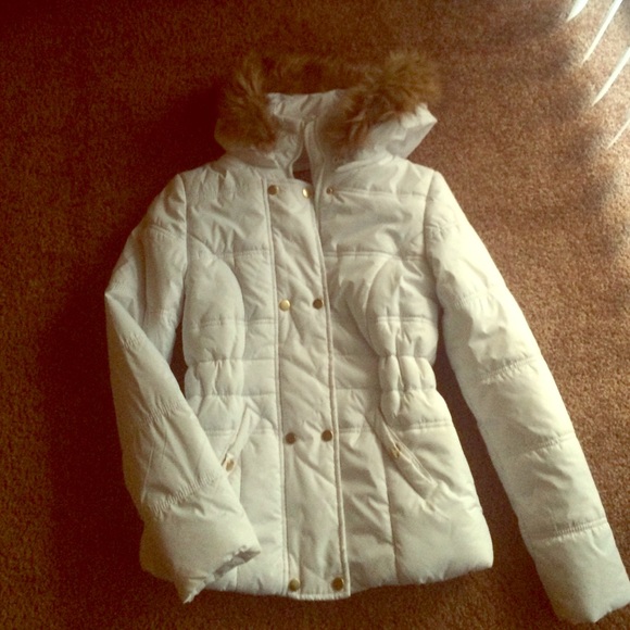 White winter jacket
