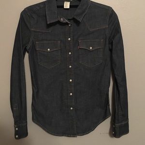 Levi Denim Button Down