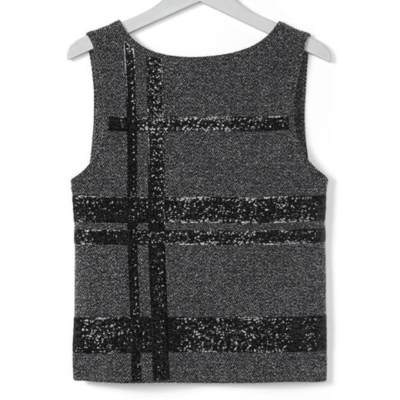 Banana Republic Sequin herringbone tank - Picture 3 of 7