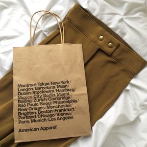 American Apparel Riding Pant