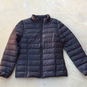 Black bubble type jacket