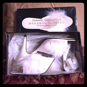 Frederick's of Hollywood Glamour Girl slippers