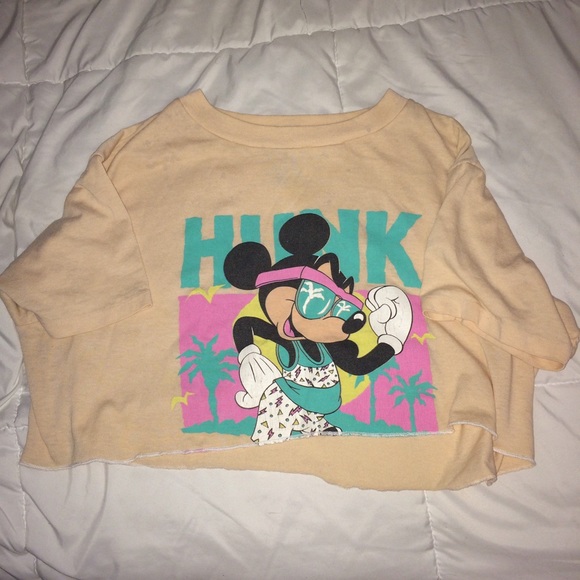 Vintage Disneyland Crop Top