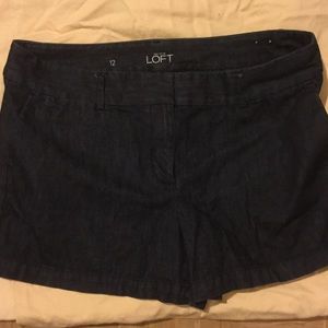 LOFT Jean Shorts size 12 new condition