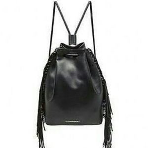 Reserved backpack and flip flops