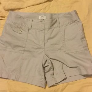 LOFT Khaki short size 12
