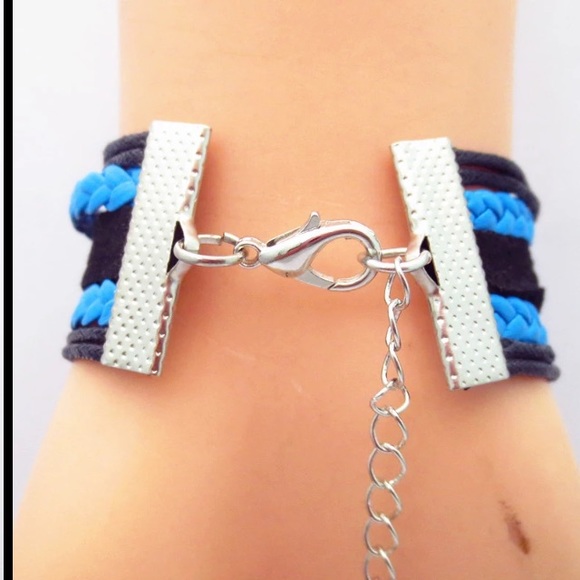 🆕Panthers football bracelet 🏈🔴quick shipping - Picture 2 of 2