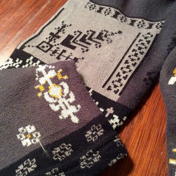 *SOLD* Free People Patchwork Sweater Legging - Picture 4 of 4