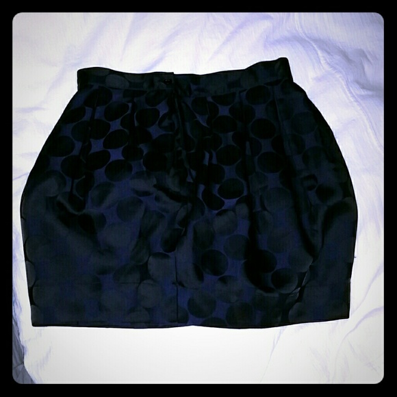 Super cute midnight blue mini skirt medium