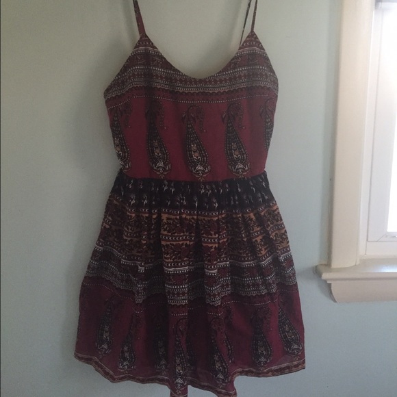 forever 21 tribal tank dress small