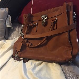 Mk large leather tote