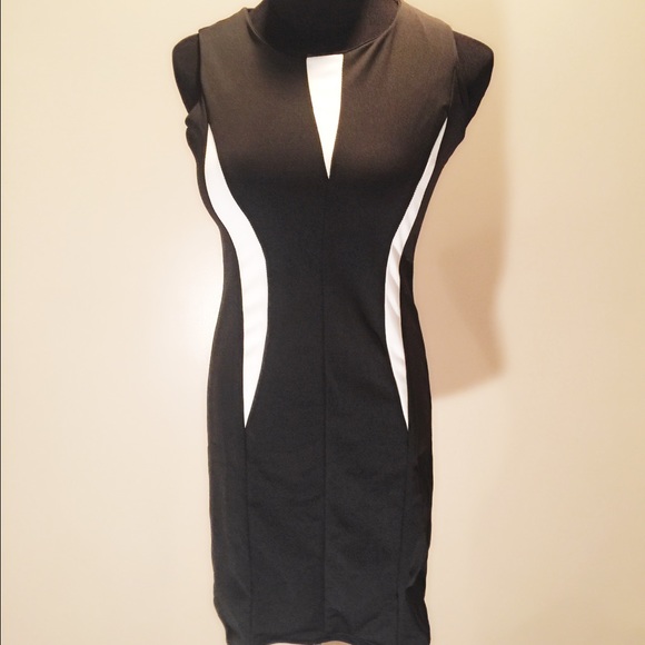 Black and White Dress