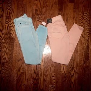 Colored jeans