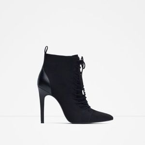 Zara lace up boots