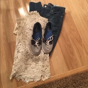 Keds boat shoes size 8