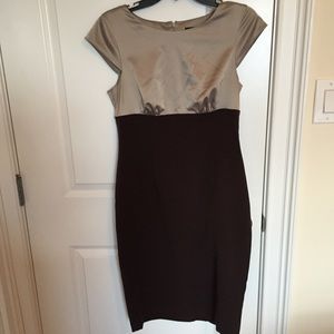 The Limited color block sheath dress