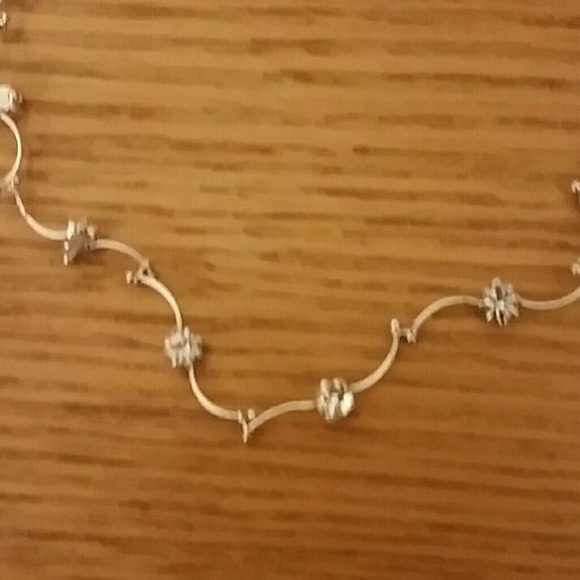 Delicate Rhinestone Anklet - Picture 2 of 2