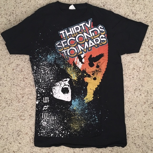 Thirty Seconds To Mars band tshirt