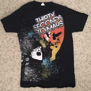 Thirty Seconds To Mars band tshirt