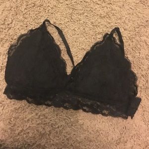 Dainty Black Lace Bralette