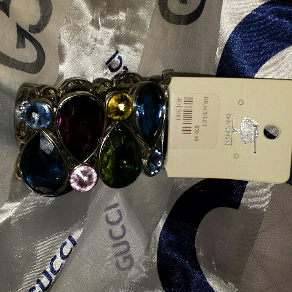 Multi colored stretch bracelet - Picture 2 of 5