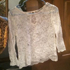 White Lace Top