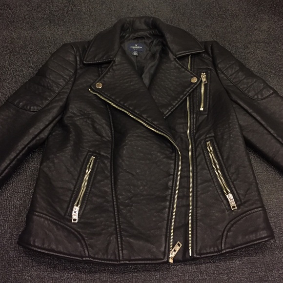 Fake Leather Jacket