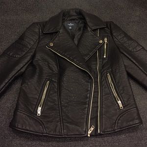 Fake Leather Jacket